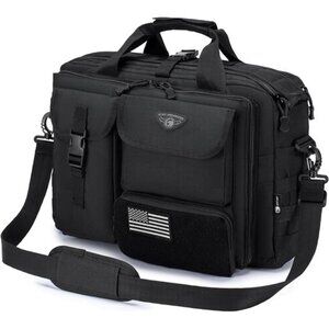 Tactical Messenger Bag Laptop Briefcase Military Shoulder Work Bag for Men